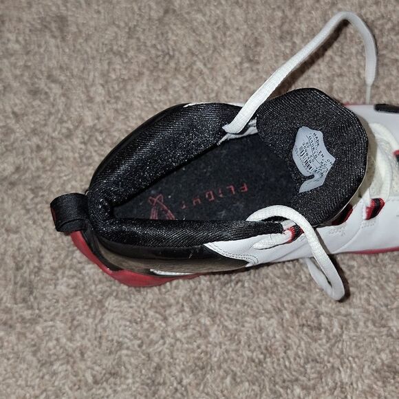 Nike Flight Shox Youth 2004 Blk White Red 040709 Size 5Y Sneakers 309649-161 - Picture 9 of 12